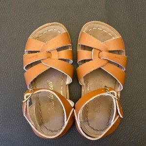 Brown saltwater sandals